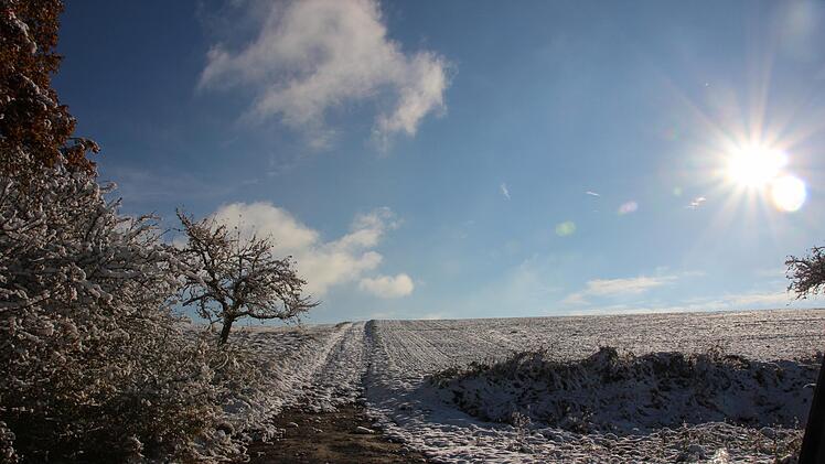 Winterbilder aus den Haßbergen