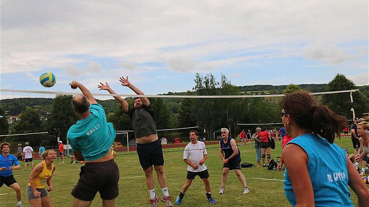 Volleyball-Freiluftturnier