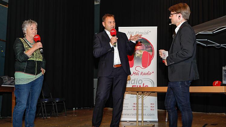 Edith Memmel und Jürgen Baumgärtner CSU) Foto: Matthias Hoch