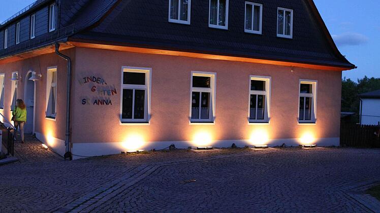"Lichtblicke" in Teuschnitz. Foto: Michael Wunder