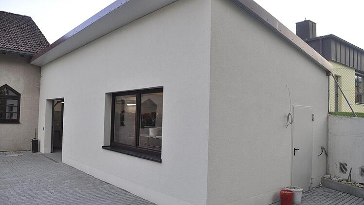 Anbau Feuerwehrhaus Foto: Peter Klopf