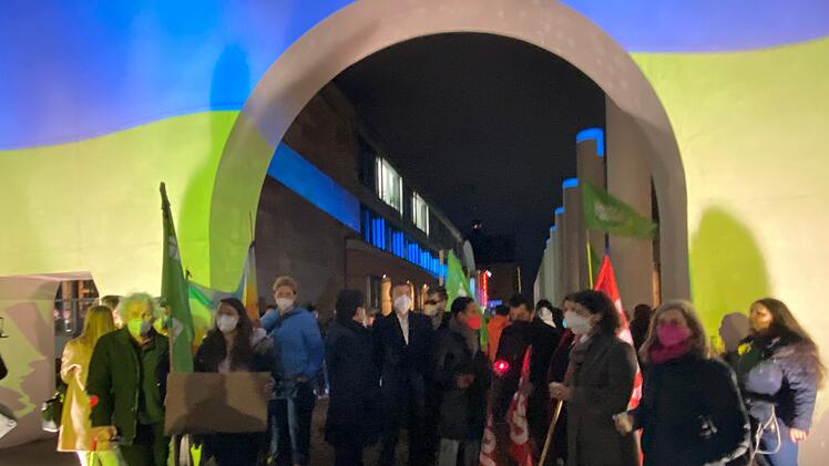 Nach Angriff Russlands: 3000 Menschen demonstrieren in Nürnberg für Frieden in Europa