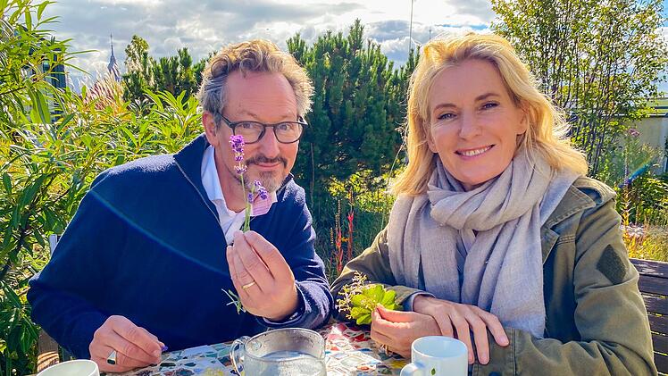 Wie wirkt der Garten auf unsere Gesundheit? Maria Furtw&auml;ngler trifft Eckart von Hirschhausen zum Gespr&auml;ch im Gr&uuml;nen.
