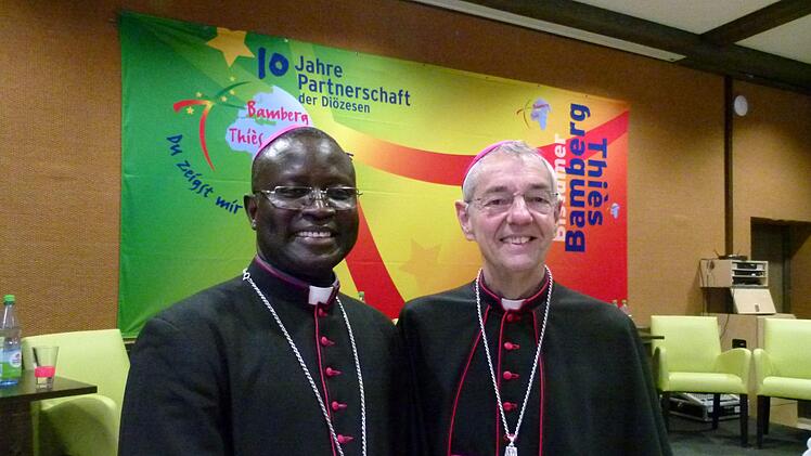 Erzbischof Ludwig Schick und Bischof André Guèye