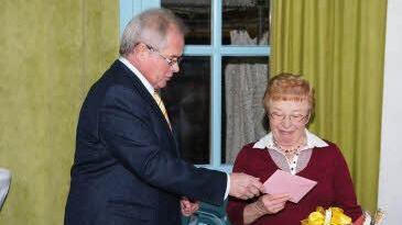 Friedel Beck (links) und Ruth Kuhn wurden ausgezeichnet.