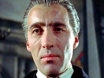 Christopher Lee wurde mit seiner "Dracula"-Darstellung zur Ikone.