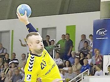 Florian Billek war zehn Tore in 26 Minuten und avancierte damit nach der Pause zum Matchwinner beim 31:28 (15:15)-Sieg gegen Hamm.