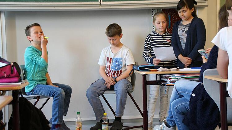 Proben für die kleinen Museumsführer. Foto: Kathrin Kupka-Hahn