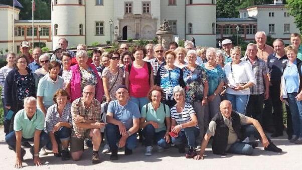 Die Reisegruppe des Gartenbauvereins F&ouml;lschnitz-Kauerndorf Foto: privat