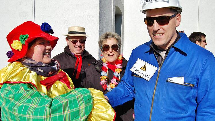 Wer beim Zug von Lauter nach Katzenbach so alles dabei war. Foto: Sigismund von Dobschütz