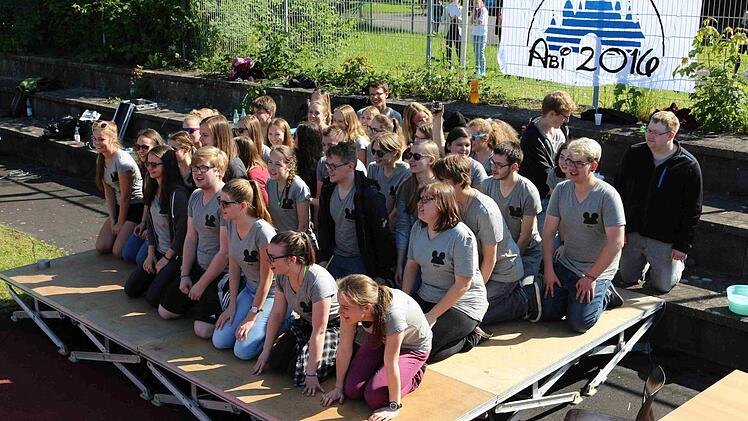 Eindrücke vom Abi-Scherz. Foto: Isabel Dill