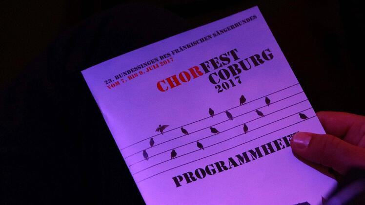 Impressionen vom Chorfest CoburgFoto: Jochen Berger