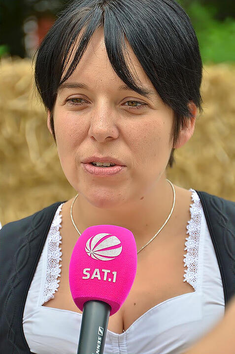 Presse Fotoshooting des Jungbauernkalenders 2013