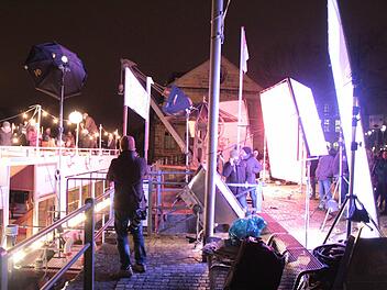 Genau 46 Sekunden dauert ein in Bamberg gedrehter Werbefilm, der ab dem 14. Januar in den Werbeblöcken des Privatfernsehens läuft.  Foto: Ferdinand Merzbach