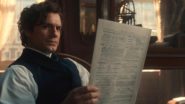 Sherlock Holmes (Henry Cavill) wird diesmal selbst zum Opfer einer Straftat.