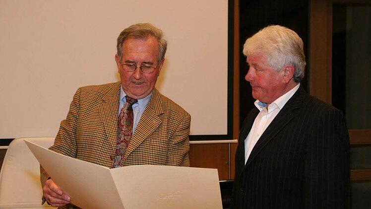 Andreas Schlund wurde verabschiedet. Foto: Werner Baier