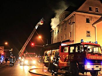 In der Wohnung eines Mehrfamilienhauses in Küps hat es in der Nacht zum Freitag gebrannt. Foto: Ferdinand Merzbach