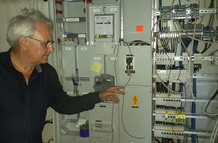 Überraschung hinter Schranktüren