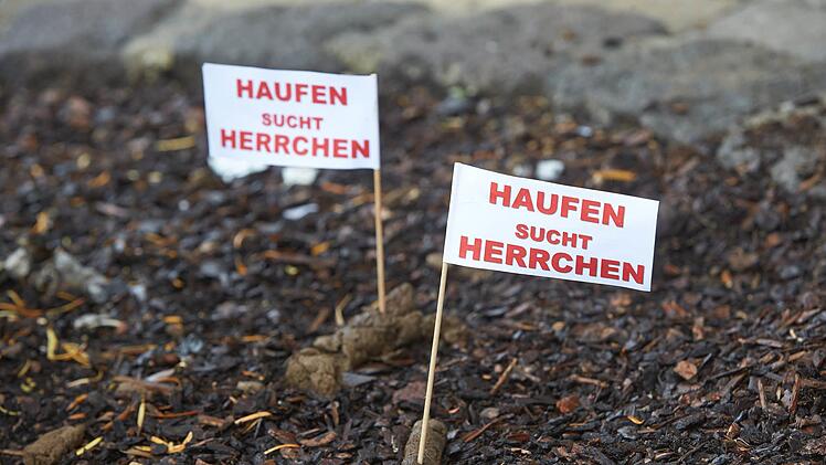 Nach der Schneeschmelze kommen auf Gehwegen nicht selten Hundehaufen zum Vorschein - auch in Tettau. Symbolfoto: Thomas Frey/dpa