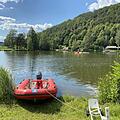Großeinsatz an Badesee: Einsatzkräfte suchen Vater und seine Tochter