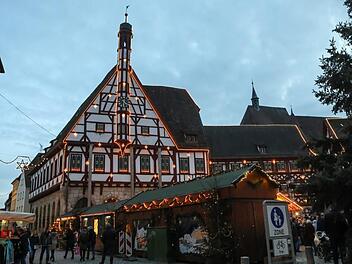 Die f&uuml;r den 27. November geplante Er&ouml;ffnung der Weihnachtsinseln in der Stadt Forchheim muss verschoben werden. Foto: Barbara Herbst/Archiv