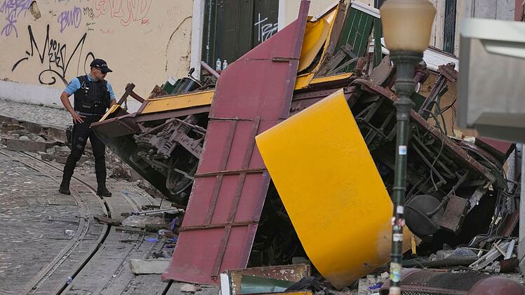 Nach Standseilbahn-Unfall in Lissabon