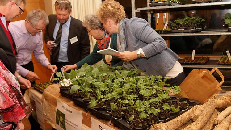 Die Mitglieder konnten sich in Königsberg mit besonderen Pflanzen für den Hausgarten eindecken.
