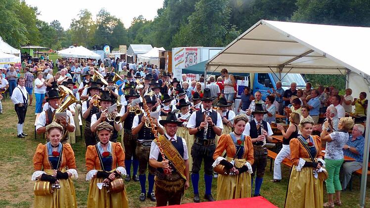 Die Bundesmusikkapelle Kramsach/Tirol. Foto: Dieter Hübner