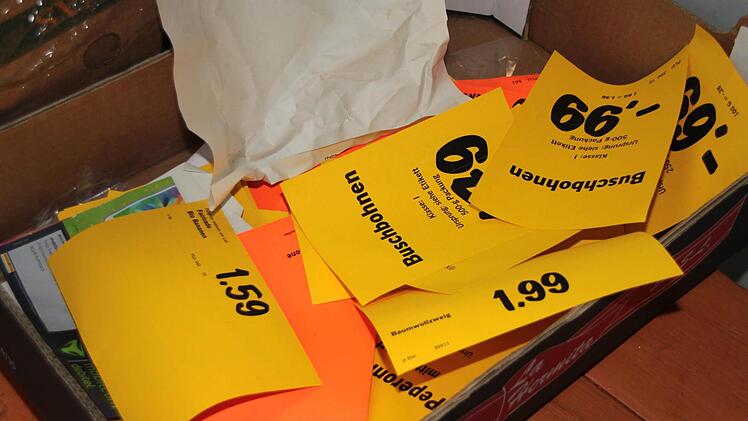Altpapier gehört auch zu den "Spenden" Foto: Dagmar Besand