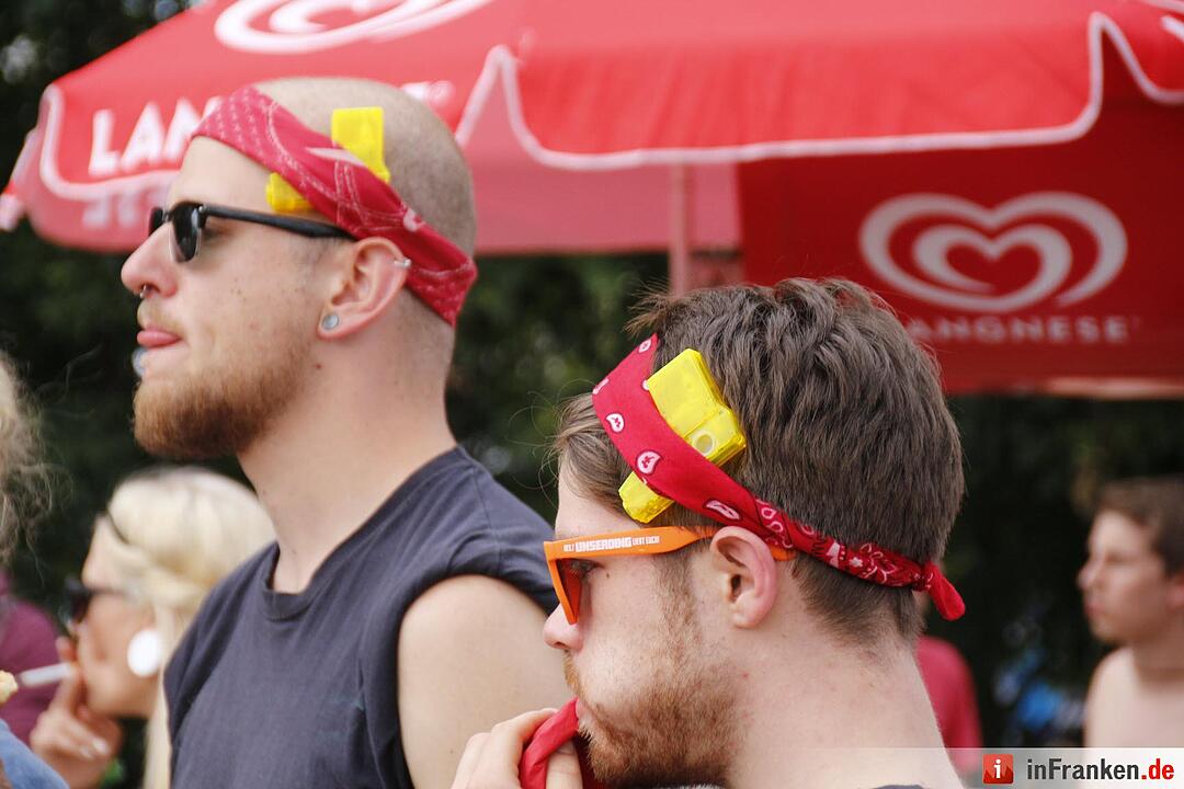 Rock im Park 2016 - Das Festivalgelände am Samstag