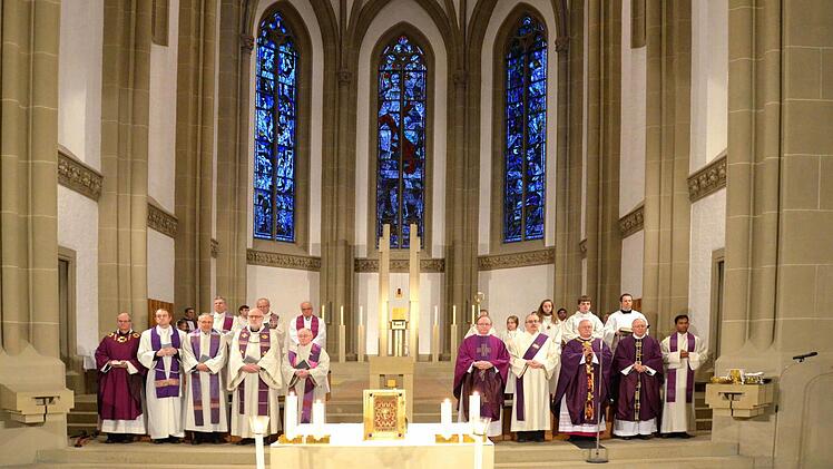 Besuch des Bischofs in Bad Kissingen. Foto: Peter Rauch