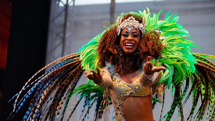 Impressionen von der Eröffnung des 27. Samba-Festivals.Foto: Matthias Hoch