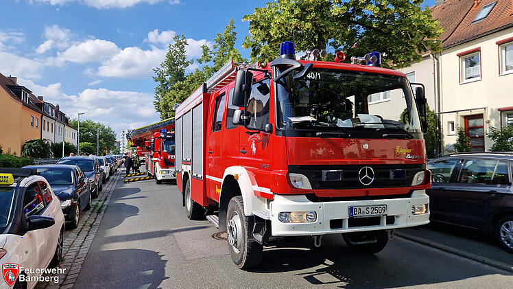 Bamberg: "Personen in Gefahr" - Feuerwehr Bamberg spricht von Rettung in letzter Sekunde