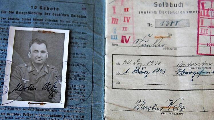 Das Soldbuch von Martin Welz