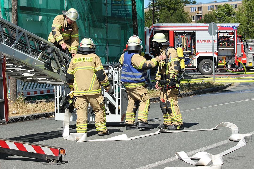 Wohnhausbrand in Bayreuth