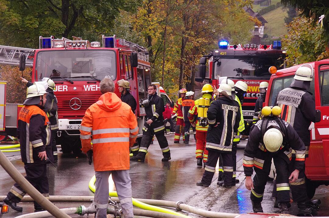 Brand in ehemaliger Disco in Windheim