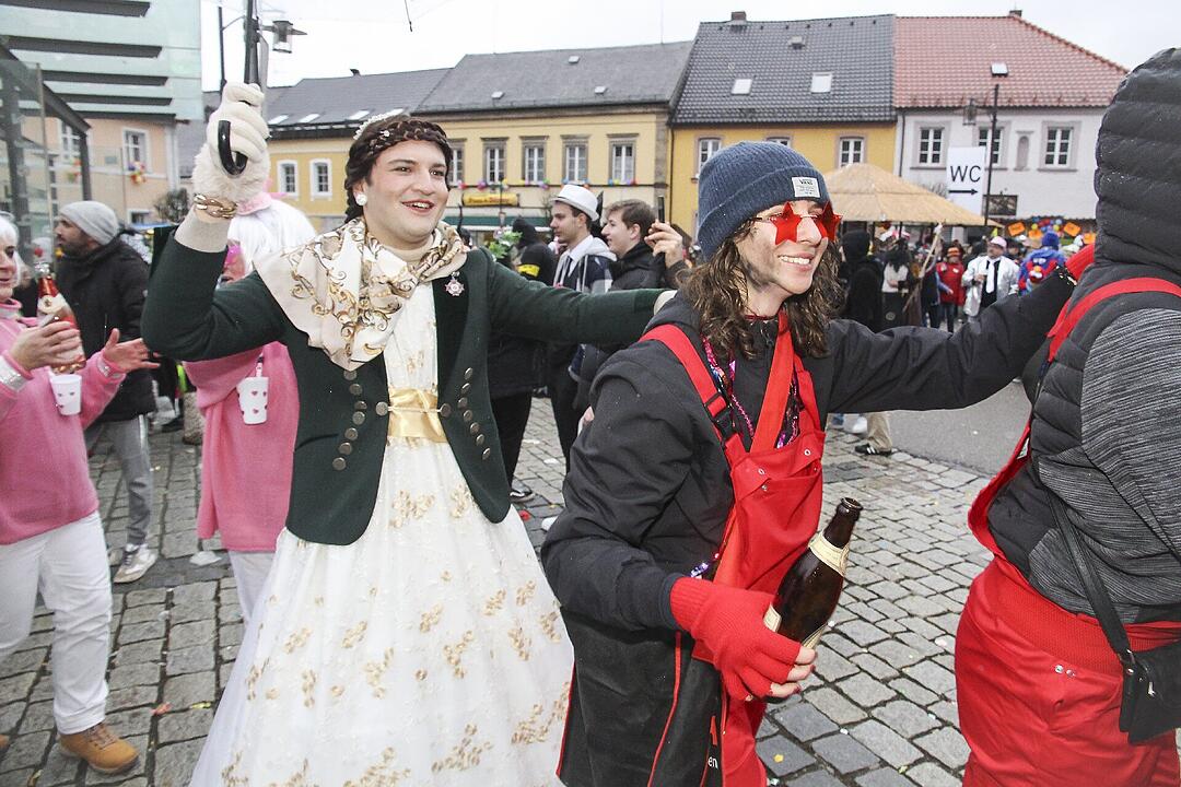 Narrentreiben in Stadtsteinach 2024