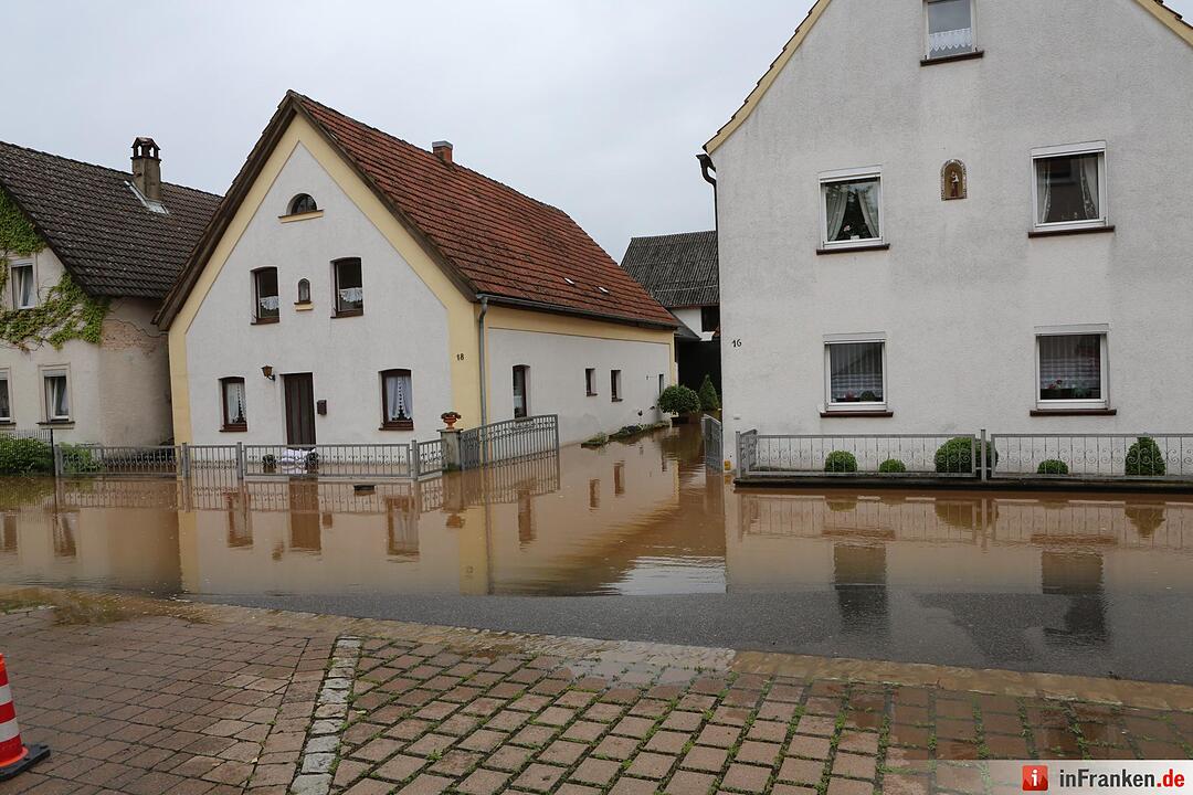 Hochwasser Landkreis Bamberg III - Oberhaid