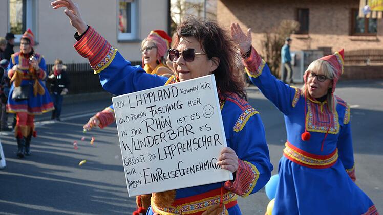 Faschingsumzug in Katzenbach und Lauter. Foto: Björn Hein