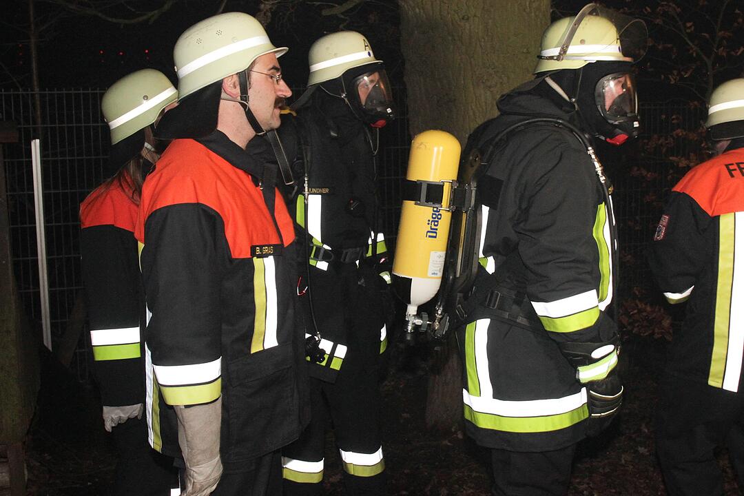 Mittelfranken: Wohnhaus brennt völlig nieder