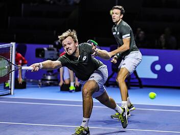 Kevin Krawietz (vorne) und Andreas Mies scheiterten in Südfrankreich im Halbfinale. Imago/Archiv
