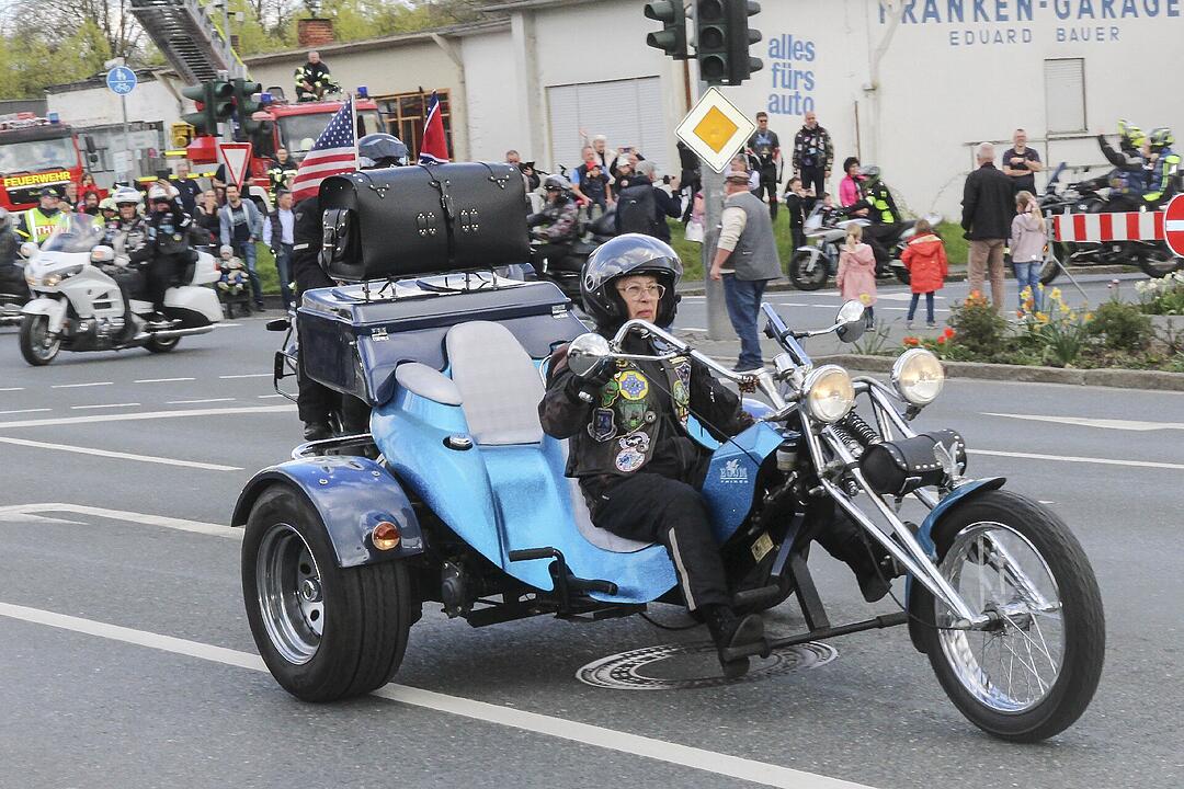 Das größte Motorradtreffen Süddeutschlands