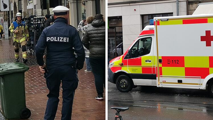 Feuerwehreinsatz in Bamberger Café - Gäste müssen Gebäude verlassen