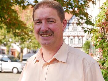 Matthias Kleren auf dem Münnerstädter Anger.  Foto: Heike Beudert