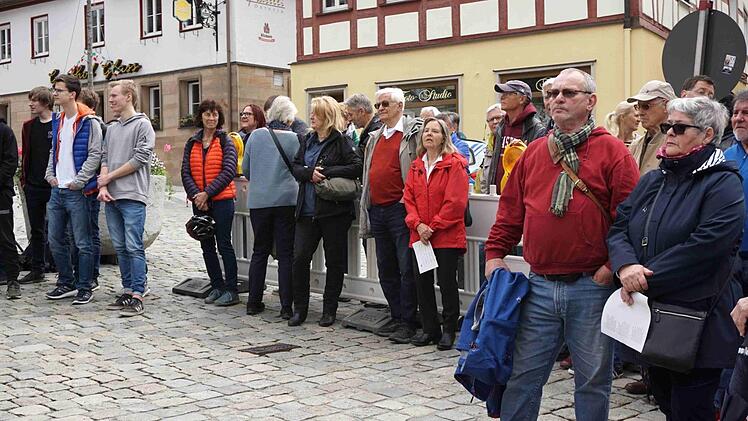 Impressionen von der Kundgebung   Foto: Richard Sänger