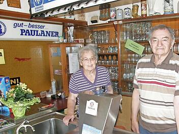 Helmi und Gustav Braun, aufgenommen 2013.