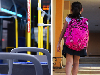 Bremsmanöver eines Schulbusses nahe Bamberg: Kinder "prallten gegen eine Trennscheibe"