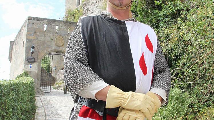Der Wächter von Burg Zwernitz: Kastellan Günther Schwarzott.