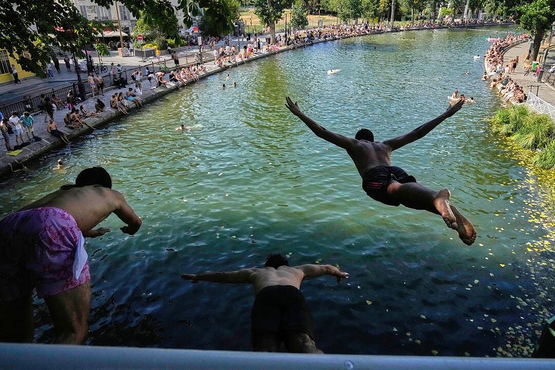 Hitzewelle in Frankreich
