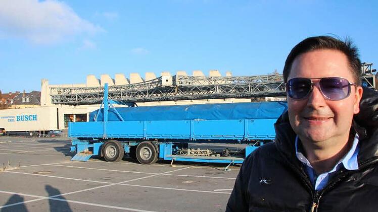 Tourneeleiter Reto Hütter war schon als Kind vom Zirkus fasziniert.